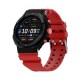 Fire-Boltt Quest Smartwatch  (Red Strap, Free Size)