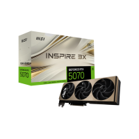 MSI GeForce RTX 5070 12G INSPIRE 3X OC 12GB Graphics Card
