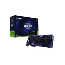 MSI GeForce RTX 5070 12G World of Warcraft MIDNIGHT VOID EDITION OC 12GB GDDR7 Graphics Card