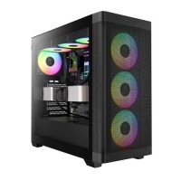 Gamdias ATHENA M3 BK ARGB E-ATX Mid-Tower Gaming Casing