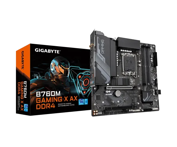 GIGABYTE B760M GAMING X AX DDR4 mATX Motherboard