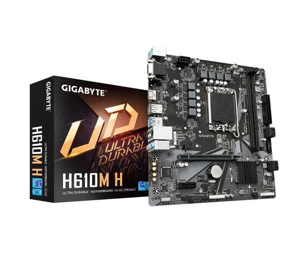 GIGABYTE H610M H DDR5 mATX Motherboard