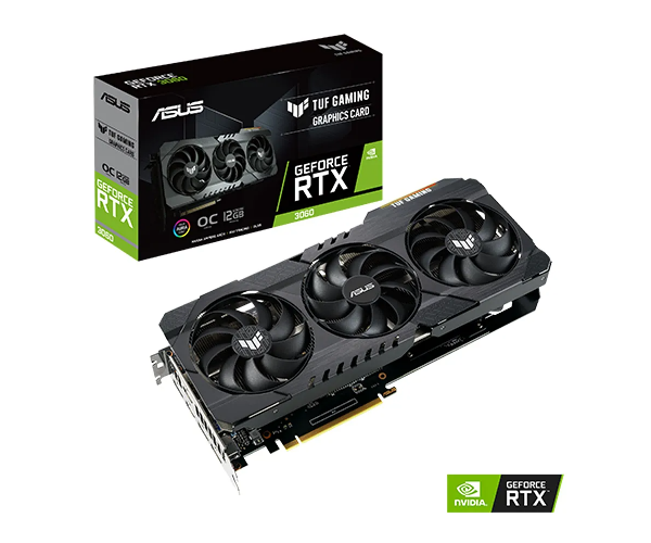 ASUS TUF GAMING GeForce RTX 3060 OC Graphics Card