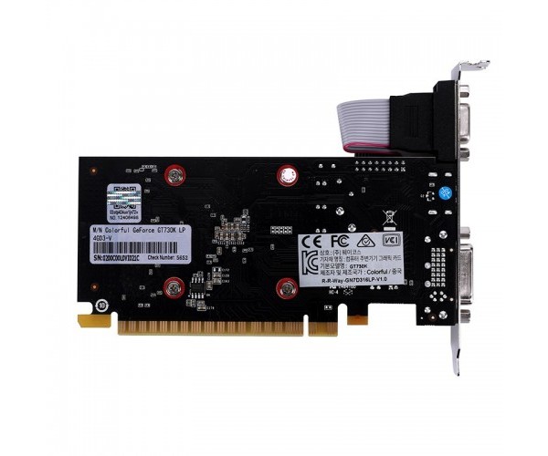 Colorful GeForce GT730K LP 4GD3-V 4GB Graphics Card