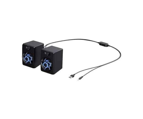 Havit SK706 USB Black Speaker with LED Backlit