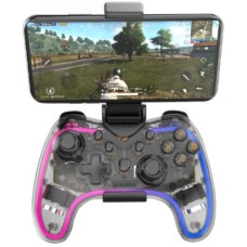 Havit G180BT RGB Wireless Vibration Transparent Game Pad