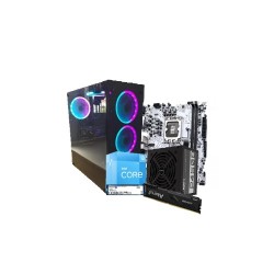 Intel core i3 12100 12 th gen processo Colorful h610m e wifi motherboard  8GB RAM 250GB SSD Pc