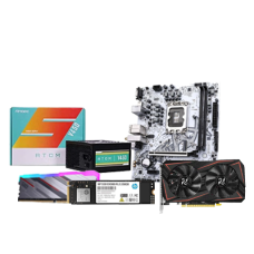 Intel Core i3-12100F 12th Gen Alder Lake Processor and RX 550 4G and M.2 250GB SSD 