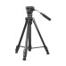 Kingjoy VT-1500 Black Lightweight Professional Video Tripod