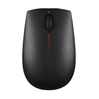 Lenovo 300 Wireless Black Compact Mouse 