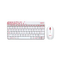  Logitech MK240 NANO Mouse and Keyboard Combo (white)