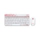  Logitech MK240 NANO Mouse and Keyboard Combo (white)