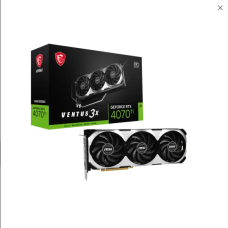 MSI GeForce RTX 4070 Ti VENTUS 3X 12GB OC GDDR6X Graphics Card