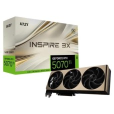 MSI GeForce RTX 5070 Ti 16G INSPIRE 3X OC PLUS 16GB GDDR7 Graphics Card