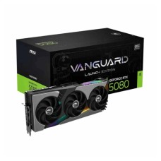 MSI GeForce RTX 5080 16G VANGUARD SOC LAUNCH EDITION 16GB GDDR7 Graphics Card