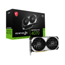 MSI GeForce RTX 4070 VENTUS 2X E 12G OC GDDR6X Graphics Card