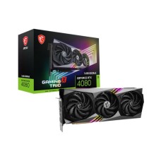 MSI GeForce RTX 4080 16GB GAMING X TRIO GDDR6X Graphics Card