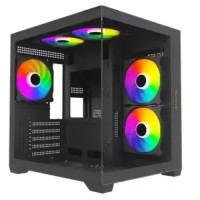 MaxGreen E275-S02 ARGB M-ATX Mid-Tower Gaming Casing