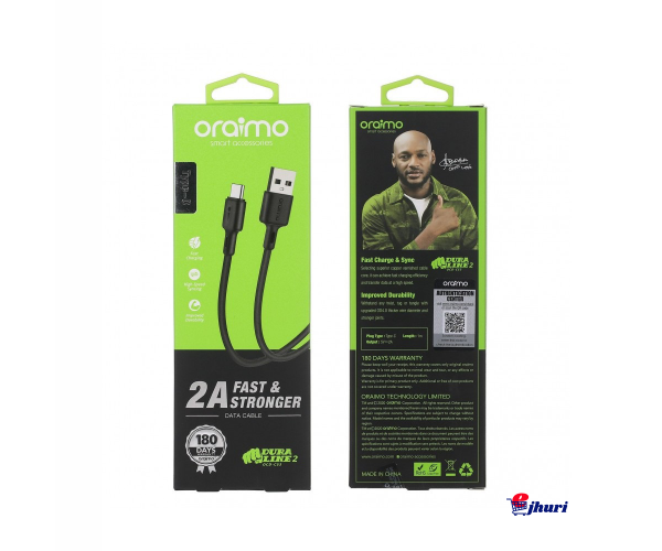 Oraimo OCD-C53 2A Fast Charging USB Data Cable Type C