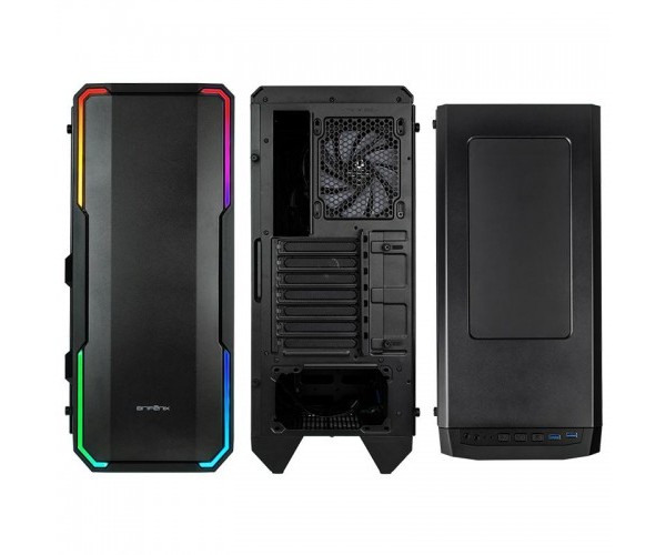 BitFenix Enso ATX Mid Tower Tempered Glass Window Black Gaming Case