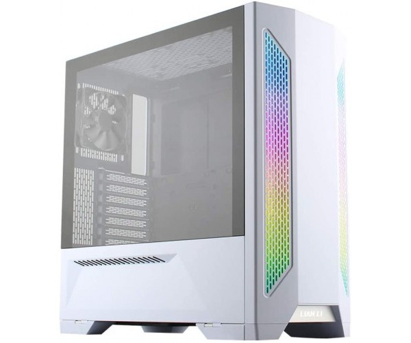 Lian Li LANCOOL II RGB ATX Mid Tower Gaming Case (White)
