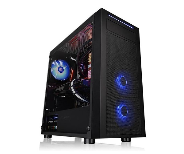 THERMALTAKE VERSA J22 TEMPERED GLASS RGB EDITION MID TOWER GAMING CASE