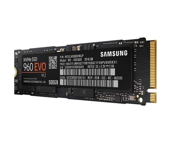 Samsung 960 EVO NVMe M.2 500GB SSD