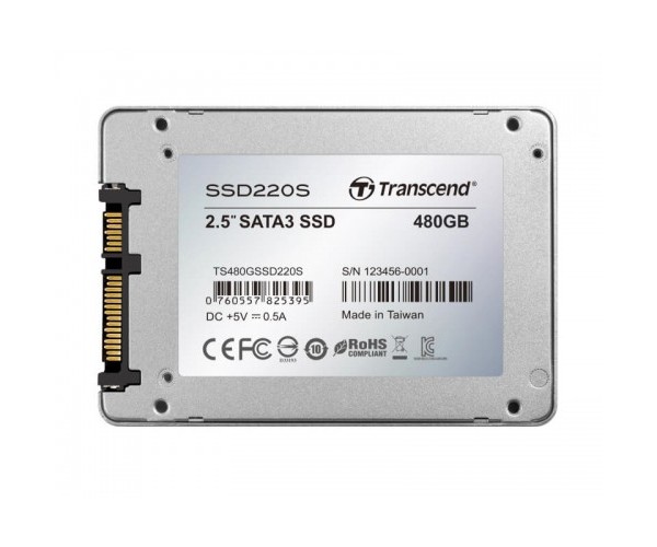 Transcend SSD220S 2.5" 480GB SSD