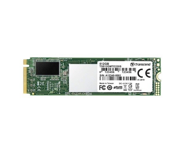 TRANSCEND 220S 512GB NVME PCIE M.2 SSD
