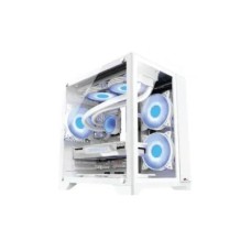 PC Power PP-H20 WH ICE Cube V2 Desktop Gaming Casing
