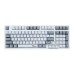 PC POWER K98 RGB HOT-Swappable Wired Gaming Mechanical Keyboard (White)