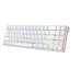 Royal Kludge RK71 Dual Mode RGB White Mechanical Gaming Keyboard (Red Switch) 