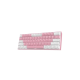 Redragon K617 FIZZ RGB Red Switch Pink-White gaming Keyboard