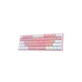 Redragon K617 FIZZ RGB Red Switch Pink-White gaming Keyboard
