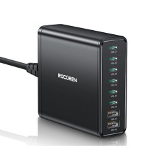 Rocoren Desktop Fast Charger Station 6C + 2A 200W