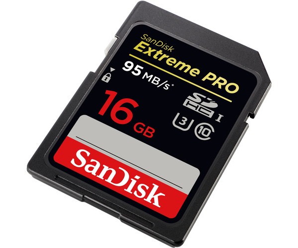 SanDisk 16GB Extreme PRO SDHC UHS-I Card 