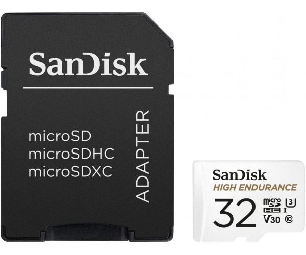 SanDisk High Endurance Micro SD Card SDHC 32GB Memory Card