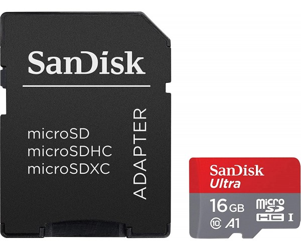 SanDisk Ultra 16 GB Micro SD Card