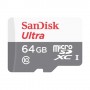 SanDisk Ultra 64GB Class-10 100mbps Micro SDHC UHS-I Memory Card