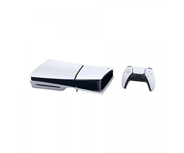 Sony PS5 Slim Black & White Gaming Console with 2x Wireless Controller Digital and ODD