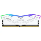 TEAM Delta RGB 48GB (24x2) DDR5 7600MHz Gaming Desktop RAM White