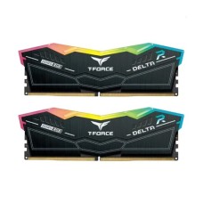 TEAM Delta RGB 32GB (16x2) DDR5 5600MHz Gaming Desktop RAM