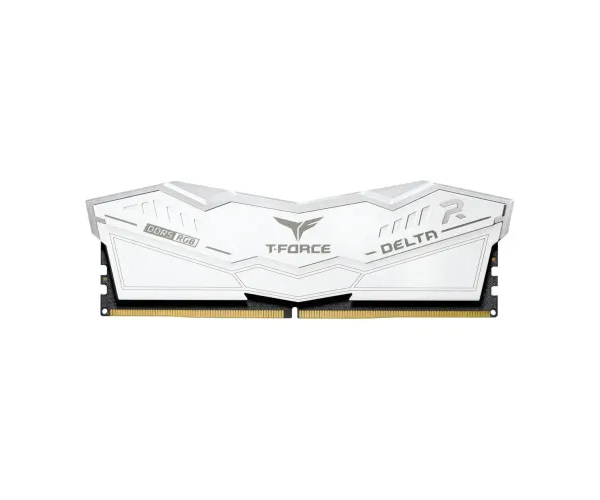 TEAM T-FORCE DELTA RGB White 32GB (16GBx2) 7600MHz DDR5 Gaming RAM