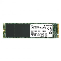 Transcend 115S 1TB M.2 PCIe Gen3 x4 NVMe SSD (M-Key)