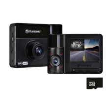 Transcend DrivePro 550B Dual Lens Dash Camera with 64GB microSD Card