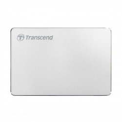 Transcend StoreJet 25C3S 1TB USB 3.1 Gen 1 Type-C Silver External HDD