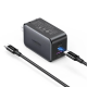 Ugreen CD244 Nexode 65W 3-Ports USB C Wall Charger with Type-C to Type-C Cable