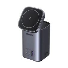Ugreen CD342 100W PD GaN USB-C And USB-A Space Gray Charging Station with MagSafe (15076)