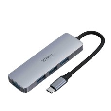 WiWU Alpha A440 Pro 4-in-1 USB Type-C Hub