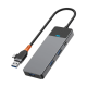 WiWU A431C Linker 4 in 1 USB Hub